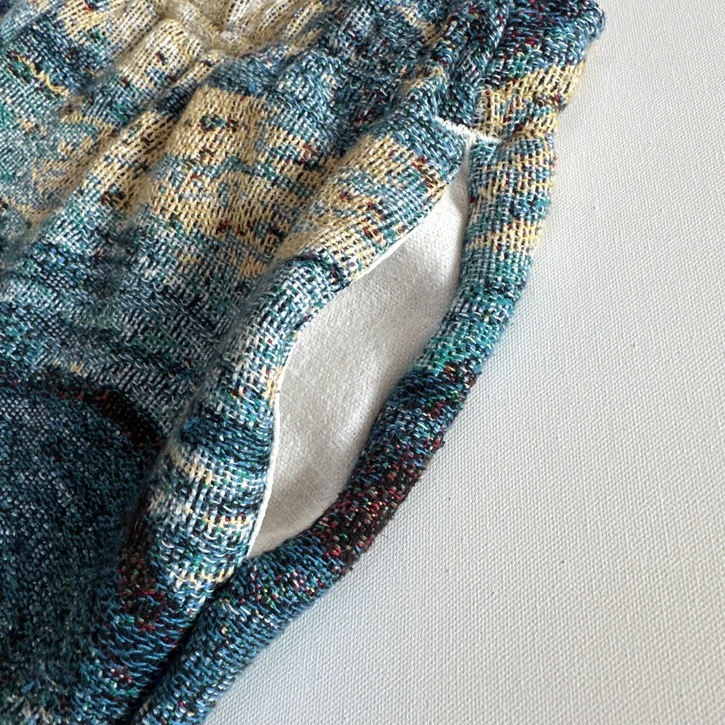 Cut and Sew Van Gogh “Starry Night” Tapestry Shorts