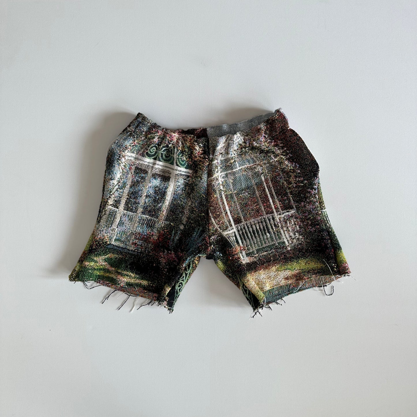 Cut and Sew Garden Tapestry Shorts